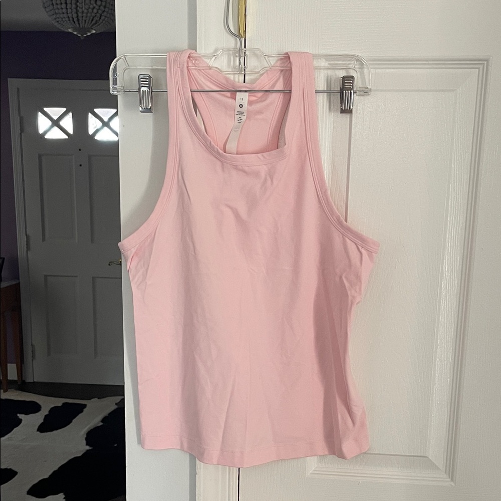 Lululemon Athletica Light Pink Tank Top